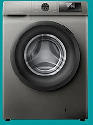 HISENSE WASHING MACHINE 8KG 8014T SILIVER